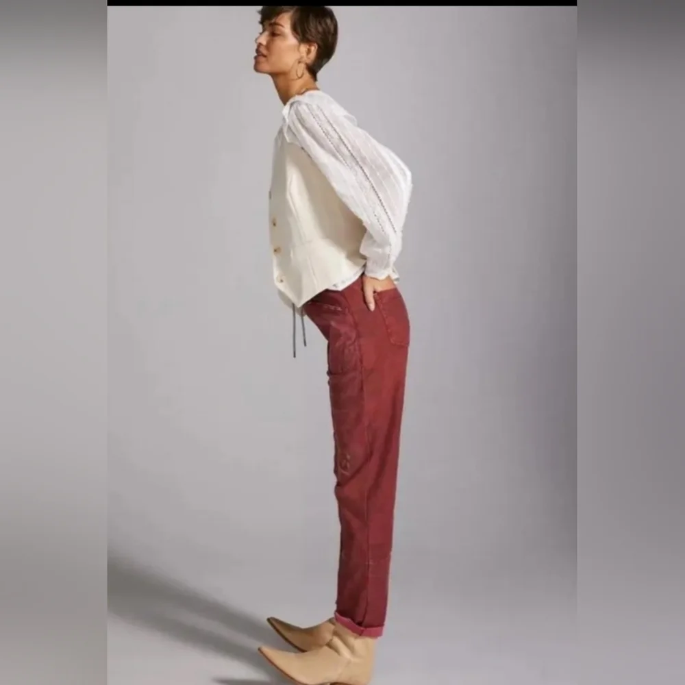 Anthropologie Pilcro The Trailblazer Patchwork Pants-XS - Picture 2 of 8